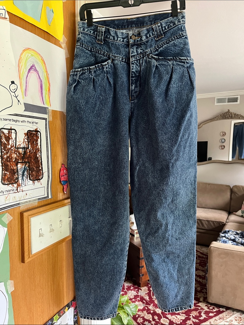 Vintage Rio 90s Balloon Jeans sz 13 - Picture 2 of 6